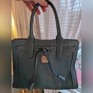 Dooney & Bourke Blue Leather Bag